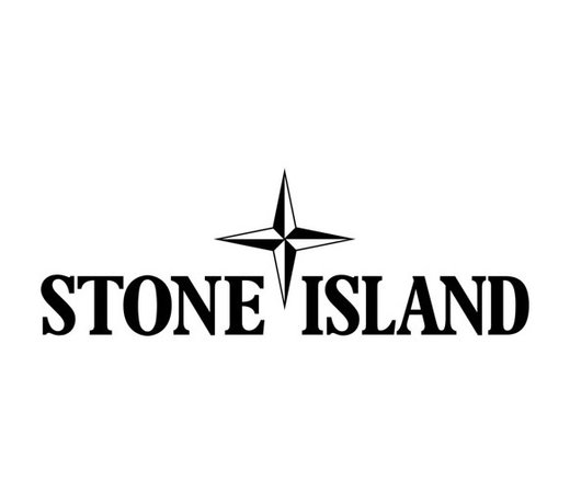 black and white stone island