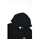 Aspesi ASPESI HOODIE ZWART Aspesi ASPESI HOODIE ZWART