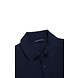 04651 04651/ A TRIP IN A BAG MERINO LANGE MOUW POLO MARINE 04651 04651/ A TRIP IN A BAG MERINO LANGE MOUW POLO MARINE