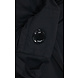 C.P. Company C.P. COMPANY HOODED DYSHELL SWEATER ZWART C.P. Company C.P. COMPANY HOODED DYSHELL SWEATER ZWART