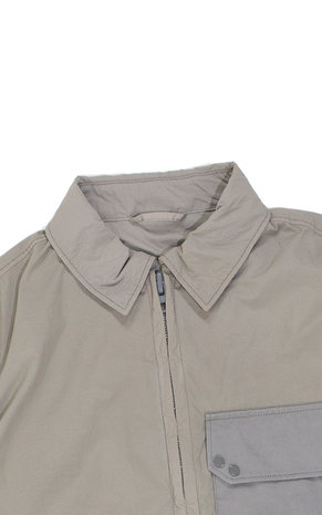 TEN-C OVERSHIRT BEIGE - Vic Fashion For Men