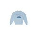 Drole De Monsieur DRÔLE DE MONSIEUR SWEATER LICHTBLAUW Drole De Monsieur DRÔLE DE MONSIEUR SWEATER LICHTBLAUW