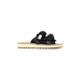 Suicoke SUICOKE MOTO-CAB ECO SLIPPER ZAND/ZWART Suicoke SUICOKE MOTO-CAB ECO SLIPPER ZAND/ZWART