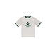 Drole De Monsieur DROLE DE MONSIEUR T-SHIRT BEIGE/GROEN Drole De Monsieur DROLE DE MONSIEUR T-SHIRT BEIGE/GROEN