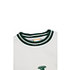 Drole De Monsieur DROLE DE MONSIEUR T-SHIRT BEIGE/GROEN Drole De Monsieur DROLE DE MONSIEUR T-SHIRT BEIGE/GROEN