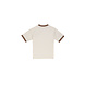 Drole De Monsieur DROLE DE MONSIEUR T-SHIRT BEIGE/BRUIN Drole De Monsieur DROLE DE MONSIEUR T-SHIRT BEIGE/BRUIN