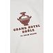 Drole De Monsieur DROLE DE MONSIEUR T-SHIRT BEIGE/BRUIN Drole De Monsieur DROLE DE MONSIEUR T-SHIRT BEIGE/BRUIN