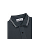 Stone Island STONE ISLAND LONGSLEEVE POLO GRIJS Stone Island STONE ISLAND LONGSLEEVE POLO GRIJS