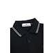 Stone Island STONE ISLAND LONGSLEEVE POLO ZWART Stone Island STONE ISLAND LONGSLEEVE POLO ZWART