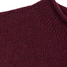 04651/ A TRIP IN A BAG MOCK PULLOVER BORDEAUX 04651/ A TRIP IN A BAG MOCK PULLOVER BORDEAUX