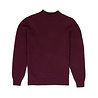 04651/ A TRIP IN A BAG MOCK PULLOVER BORDEAUX 04651/ A TRIP IN A BAG MOCK PULLOVER BORDEAUX