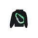 Filling Pieces FILLING PIECES HOODIE CARABINER ZWART Filling Pieces FILLING PIECES HOODIE CARABINER ZWART