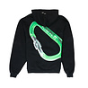 FILLING PIECES HOODIE CARABINER ZWART FILLING PIECES HOODIE CARABINER ZWART