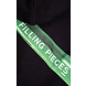 Filling Pieces FILLING PIECES HOODIE CARABINER ZWART Filling Pieces FILLING PIECES HOODIE CARABINER ZWART