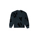 Stone Island STONE ISLAND HAND COLOURING AND GARMENT DYEING ON COTTON PILE SWEATER GRIJS Stone Island STONE ISLAND HAND COLOURING AND GARMENT DYEING ON COTTON PILE SWEATER GRIJS