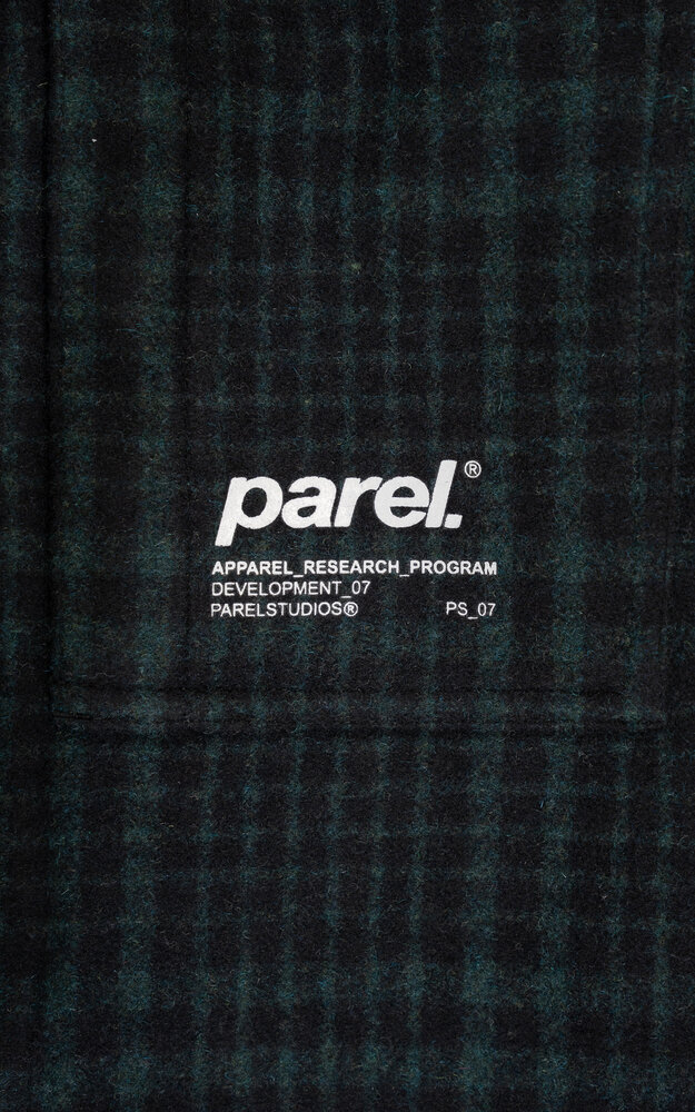 PAREL SAMARA SHIRT ZWART/GROEN
