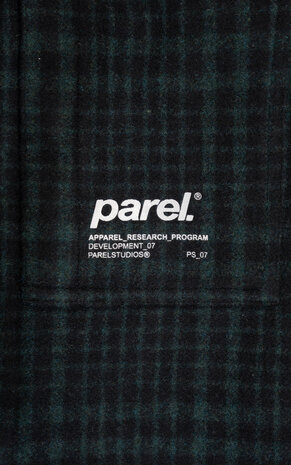 PAREL SAMARA SHIRT ZWART/GROEN