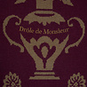 DROLE DE MONSIEUR PULLOVER LA MAILLE DAMAS BORDEUX/WINE DROLE DE MONSIEUR PULLOVER LA MAILLE DAMAS BORDEUX/WINE