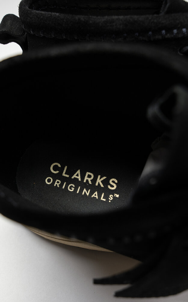 CLARKS WALLABEE EDEN ZWART CLARKS WALLABEE EDEN ZWART