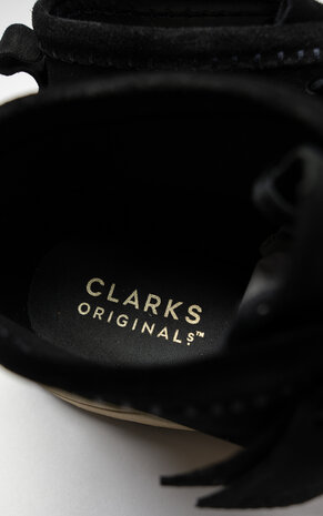 CLARKS WALLABEE EDEN ZWART CLARKS WALLABEE EDEN ZWART