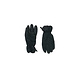 Stone Island STONE ISLAND HANDSCHOENEN ZWART Stone Island STONE ISLAND HANDSCHOENEN ZWART