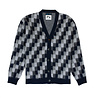 PRESIDENT'S ALPACA CARDIGAN MARINE/GRIJS PRESIDENT'S ALPACA CARDIGAN MARINE/GRIJS