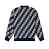 PRESIDENT'S ALPACA CARDIGAN MARINE/GRIJS PRESIDENT'S ALPACA CARDIGAN MARINE/GRIJS