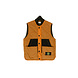 Stone Island STONE ISLAND 50 FILI QUILTED-TC BODYWARMER ORANJE Stone Island STONE ISLAND 50 FILI QUILTED-TC BODYWARMER ORANJE