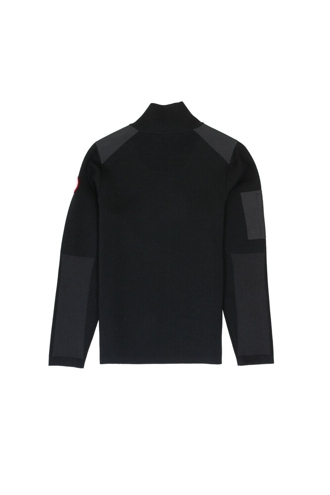 Canada Goose CANADA GOOSE STROMONT 1/4 ZIP PULLOVER ZWART