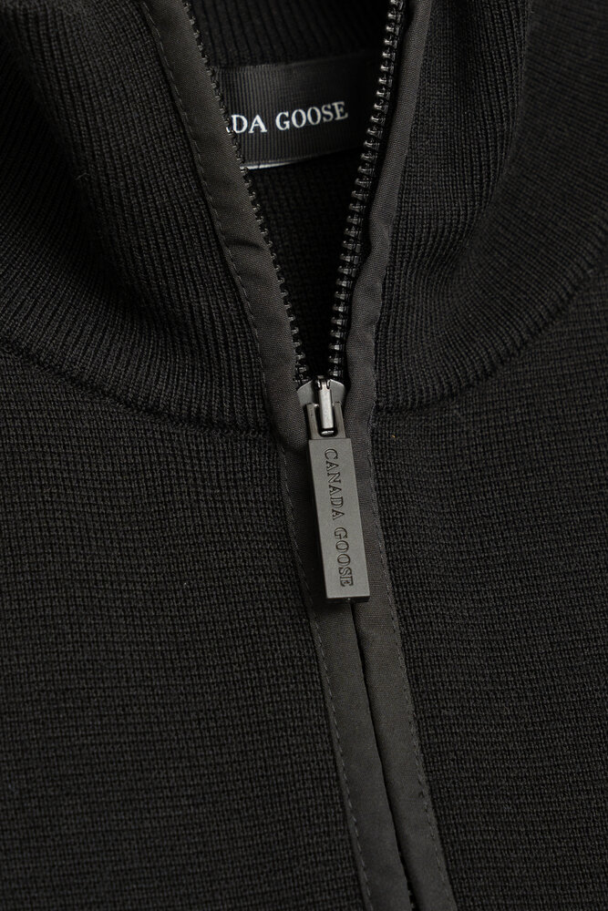 Canada Goose CANADA GOOSE STROMONT 1/4 ZIP PULLOVER ZWART