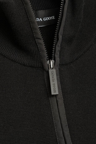 Canada Goose CANADA GOOSE STROMONT 1/4 ZIP PULLOVER ZWART