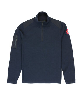 CANADA GOOSE STROMONT 1/4 ZIP PULLOVER MARINE CANADA GOOSE STROMONT 1/4 ZIP PULLOVER MARINE