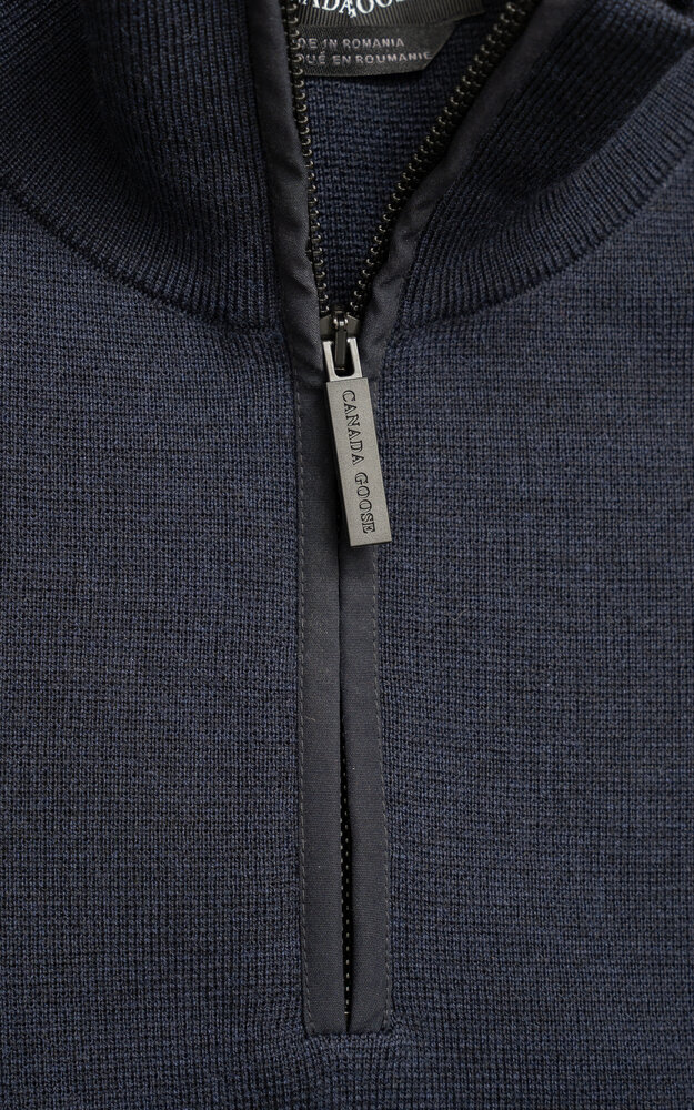 Canada Goose CANADA GOOSE STROMONT 1/4 ZIP PULLOVER MARINE