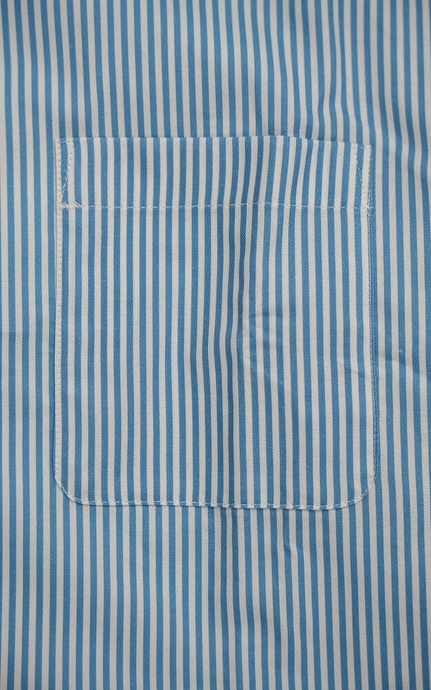 A.P.C. PARIS CHEMISE MALO SHIRT GESTREEPT BLAUW A.P.C. PARIS CHEMISE MALO SHIRT GESTREEPT BLAUW