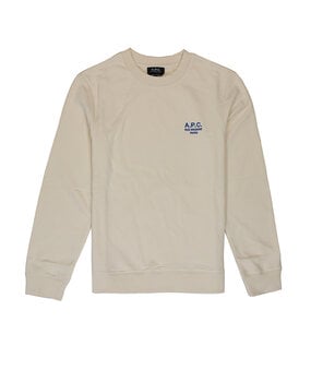 A.P.C. A.P.C. PARIS RIDER SWEATSHIRT BEIGE