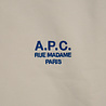 A.P.C. PARIS RIDER SWEATSHIRT BEIGE A.P.C. PARIS RIDER SWEATSHIRT BEIGE