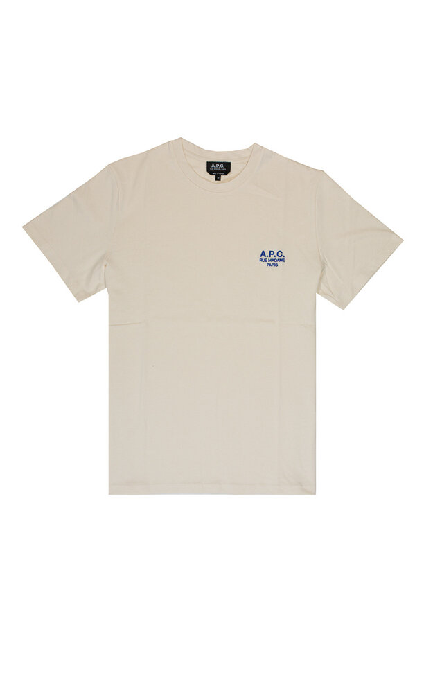 A.P.C. PARIS RAYMOND T-SHIRT BEIGE A.P.C. PARIS RAYMOND T-SHIRT BEIGE