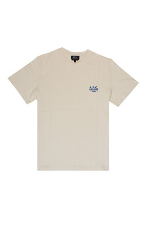 A.P.C. PARIS RAYMOND T-SHIRT BEIGE A.P.C. PARIS RAYMOND T-SHIRT BEIGE