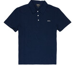 A.P.C. PARIS CARTER POLO SHIRT MARINE
