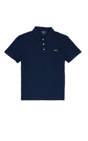 A.P.C. A.P.C. PARIS CARTER POLO SHIRT MARINE A.P.C. A.P.C. PARIS CARTER POLO SHIRT MARINE