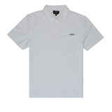 A.P.C. PARIS CARTER POLO SHIRT WHITE