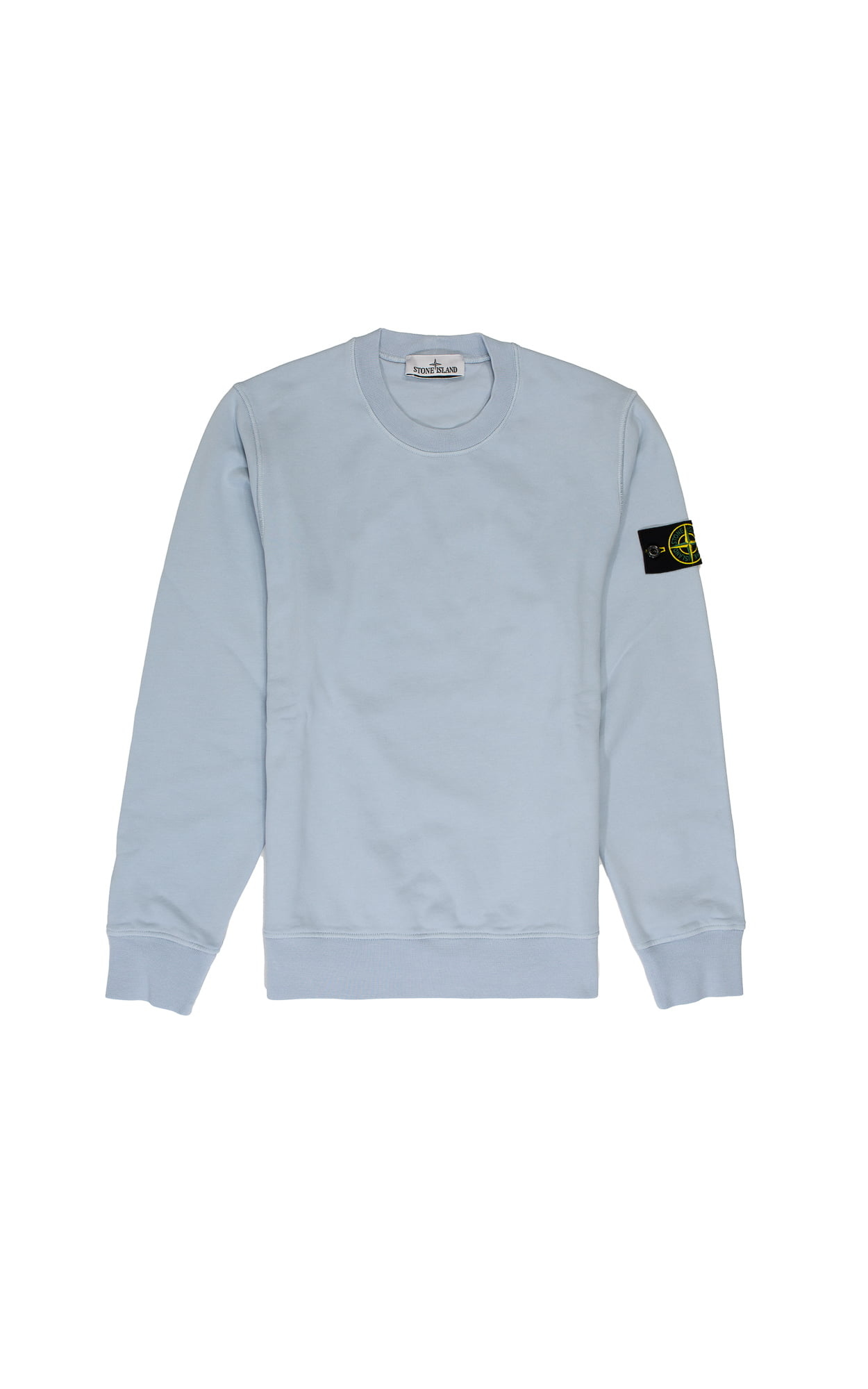 STONE ISLAND CREWNECK SWEATER LICHTBLAUW Vic