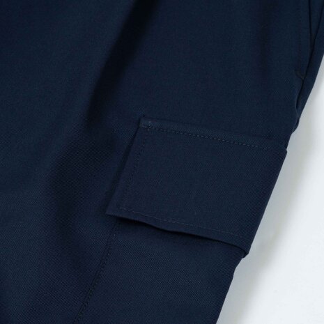 Drole De Monsieur DRÔLE DE MONSIEUR LE PANTALON CARGO LAINE MARINE Drole De Monsieur DRÔLE DE MONSIEUR LE PANTALON CARGO LAINE MARINE