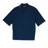 BARENA VENEZIA VENTURA TENDON OVERSHIRT MARINE