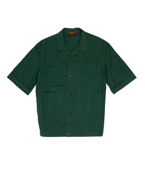 Barena Venezia BARENA VENEZIA VENTURA MARIOL OVERSHIRT GROEN