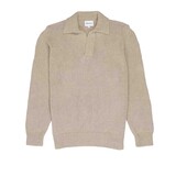 NORSE PROJECTS LASSE COTTON HOLIDAY PULLOVER BEIGE