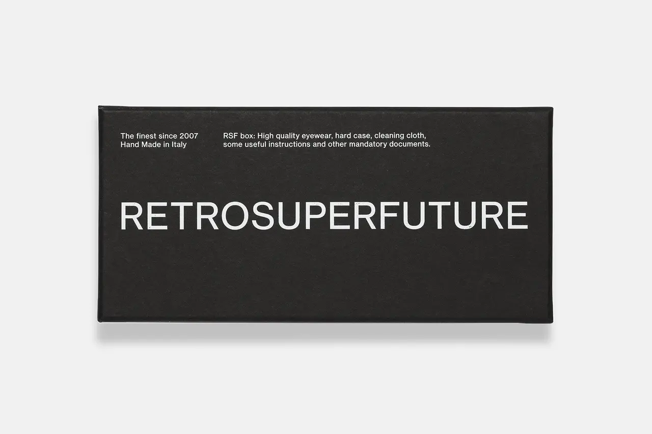 RETROSUPERFUTURE MARZO ZONNEBRIL ZWART RETROSUPERFUTURE MARZO ZONNEBRIL ZWART
