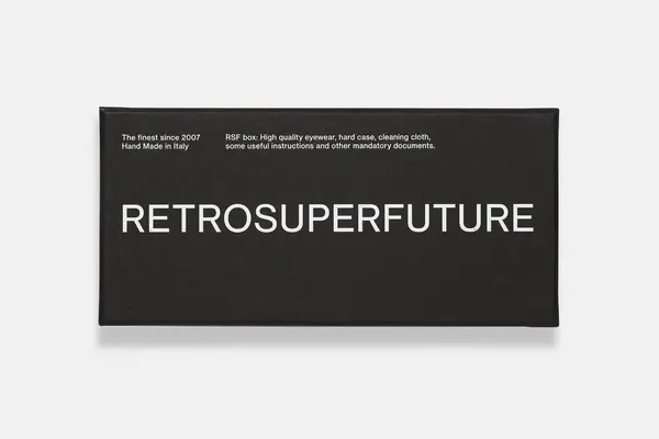 RETROSUPERFUTURE MARZO ZONNEBRIL ZWART RETROSUPERFUTURE MARZO ZONNEBRIL ZWART