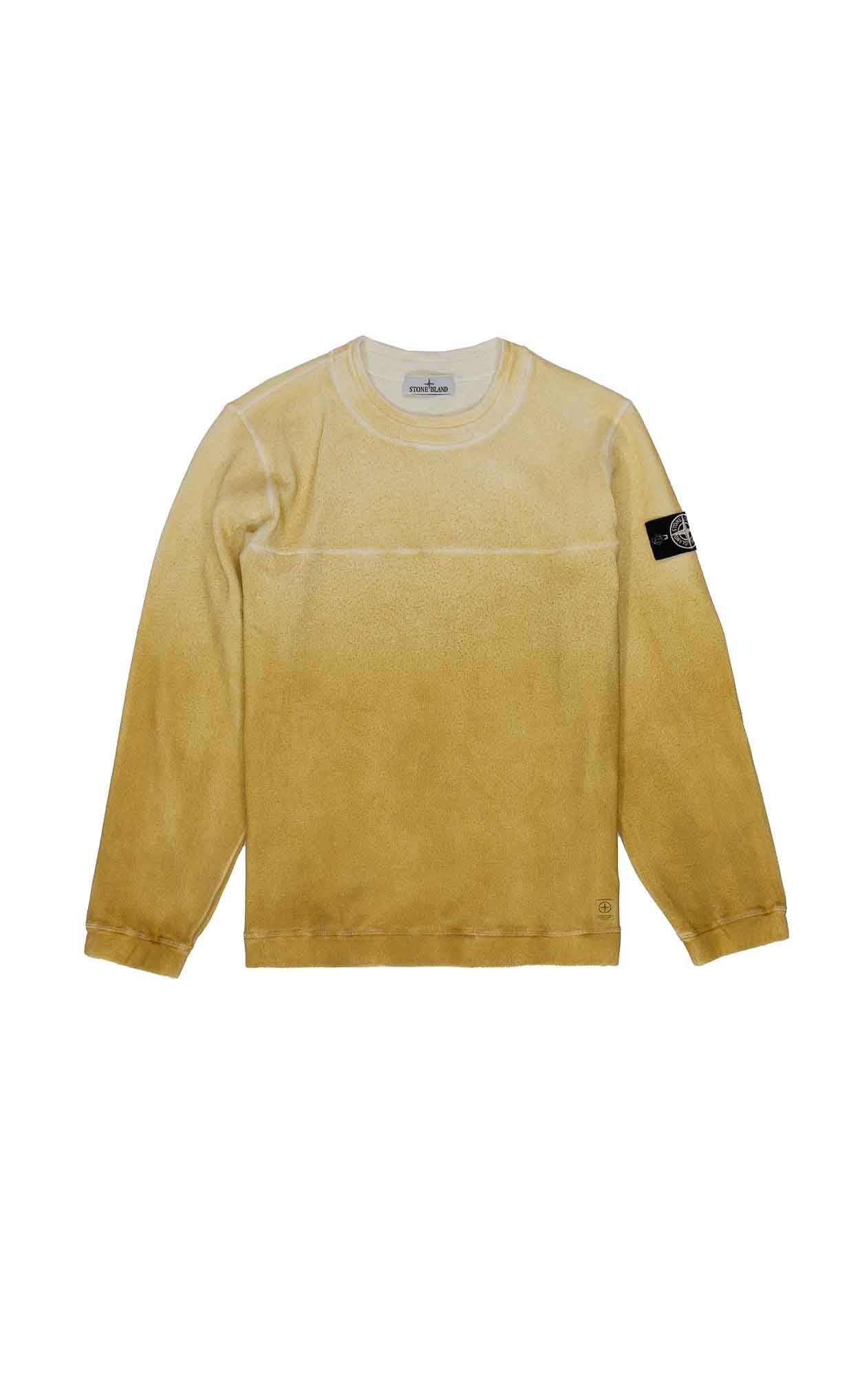 Stone island trui geel hotsell