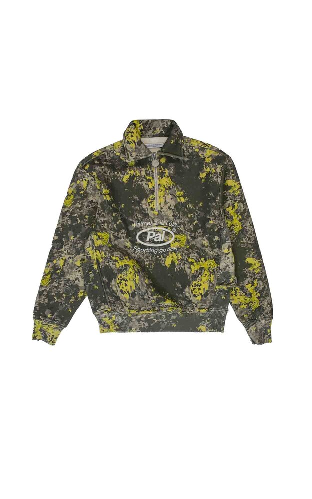 Pal Sporting Goods PAL SPORTING GOODS TRIALHEAD HALF ZIP SWEATER CAMO